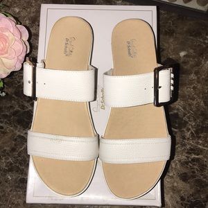 Dr. Scholl’s Frill Gardena Slide NIB